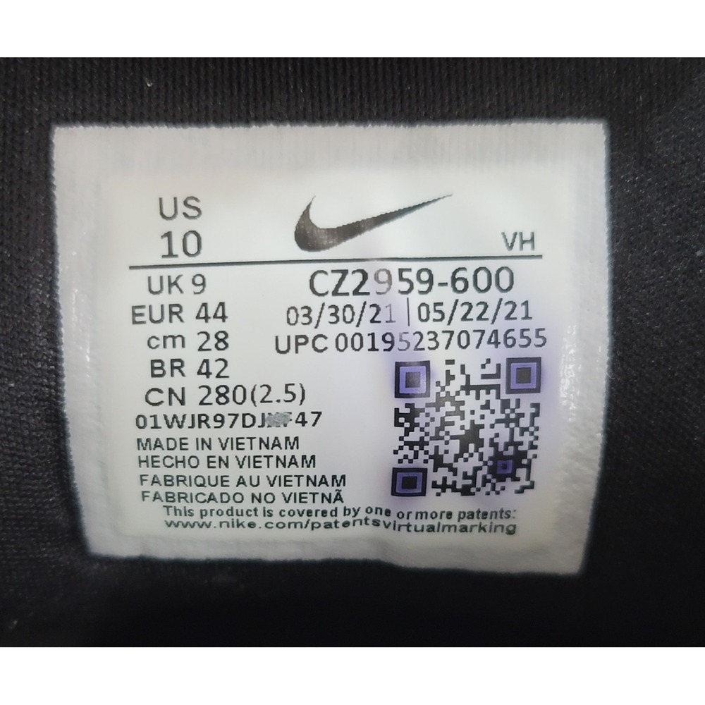 Nike Force Men's Force‎ 58 SB 'Pink Salt' CZ2959-600 Size 10 - Picture 8 of 9